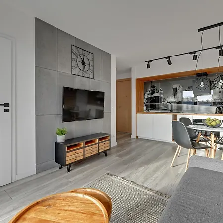 Waterlane Island - Riverview Pool, & Gym By Downtown Apartment Gdansk