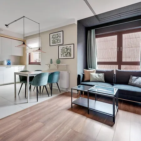 Waterlane Island - Riverview Pool, & Gym By Downtown Apartment Gdansk