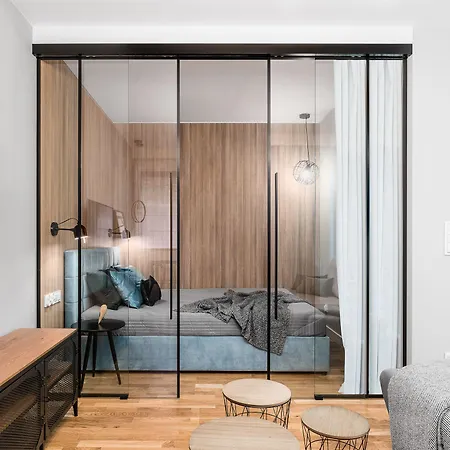 מלון דירות Waterlane Island - Riverview Pool, & Gym By Downtown 4*