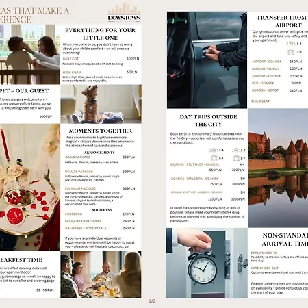 Waterlane Island - Riverview Pool, & Gym By Downtown 公寓式酒店 格但斯克