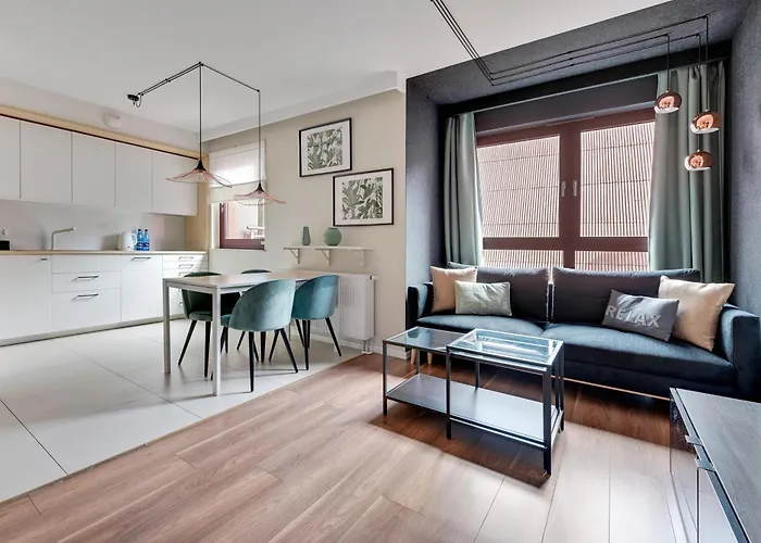 Waterlane Island - Riverview Pool, & Gym By Downtown Appart hôtel Gdańsk