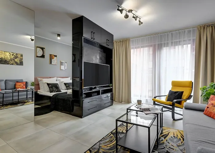 Waterlane Island - Riverview Pool, & Gym By Downtown Appart hôtel Gdańsk