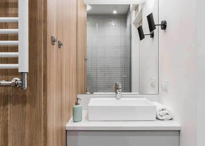 Appart hôtel Waterlane Island - Riverview Pool, & Gym By Downtown Gdańsk