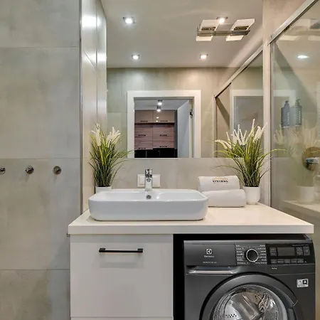 Apartament Waterlane Island - Riverview Pool, & Gym By Downtown Gdańsk